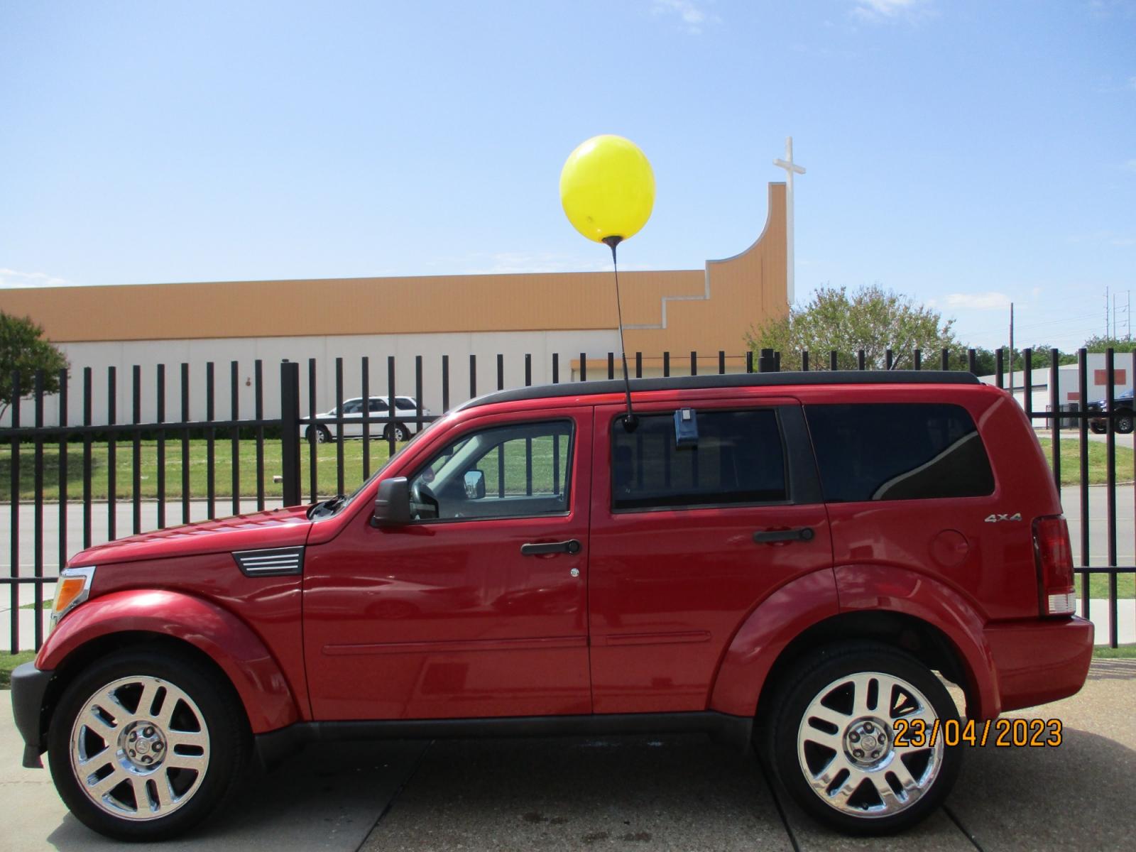 2011 RED Dodge Nitro Heat 4WD (1D4PU4GX0BW) with an 4.0L V6 SOHC 24V engine, 5-Speed Automatic transmission, located at 2001 E. Lancaster, Ft. Worth, 76103, (817) 336-7000, 32.746181, -97.301018 - Photo #0
