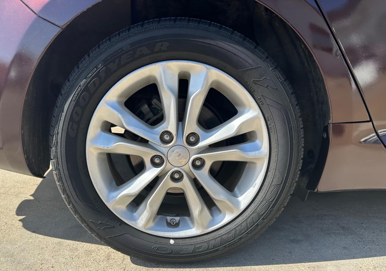2013 MAROON Kia Optima LX MT (5XXGM4A72DG) with an 2.4L L4 DOHC 16V engine, 5-Speed Manual transmission, located at 2001 E. Lancaster, Ft. Worth, 76103, (817) 336-7000, 32.746181, -97.301018 - Photo#9